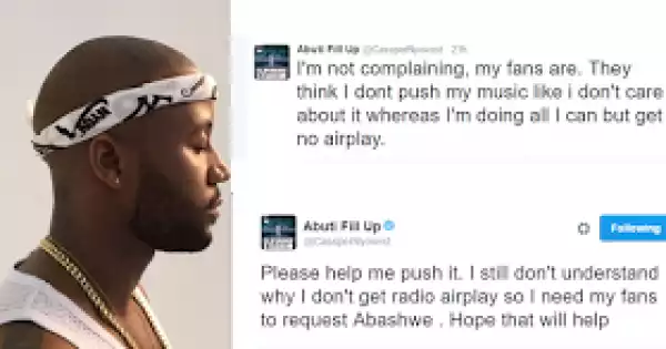 Cassper Nyovest lament over lack of airplay of his music on radio